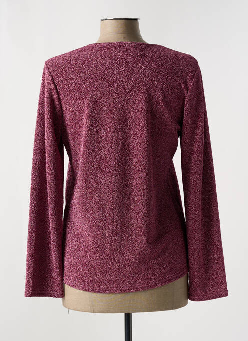 Top violet UN TEMPS POUR ELLE femeie