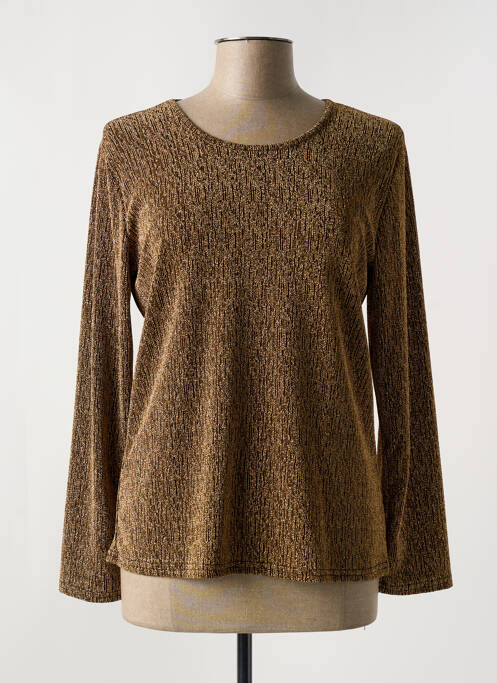 Top auriu UN TEMPS POUR ELLE femeie