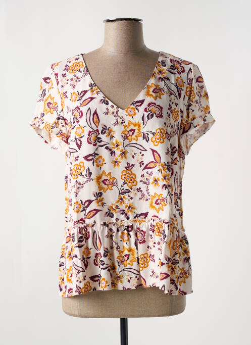 Top bej C'EST BEAU LA VIE femeie