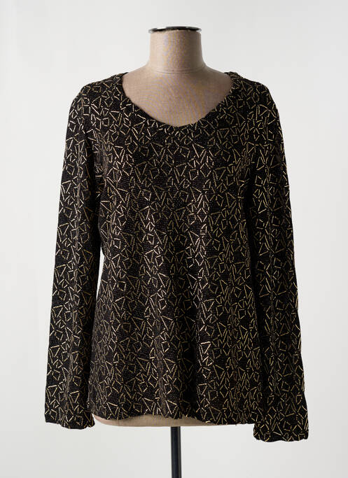 Top negru UN TEMPS POUR ELLE femeie