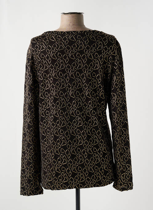 Top negru UN TEMPS POUR ELLE femeie