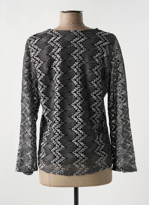 Top negru UN TEMPS POUR ELLE femeie