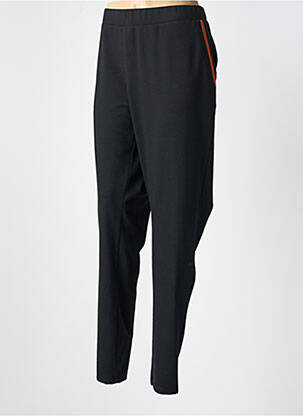 Pantalon slim talie elastică negru WEINBERG femeie