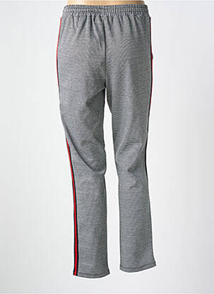 Pantalon slim talie elastică mărime normală gri C'EST BEAU LA VIE femeie