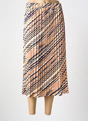 Fustă midi maro JULIE GUERLANDE femeie