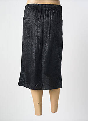 Fustă midi croială dreaptă negru CERISE BLUE femeie