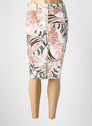 Fustă midi alb GUY DUBOUIS femeie