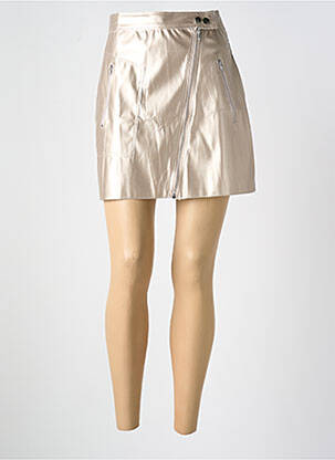 Fustă scurtă auriu CERISE BLUE femeie