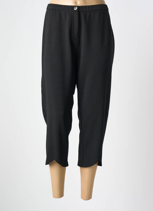 Pantalon trei sferturi elasticitate mărime normală negru GUY DUBOUIS femme