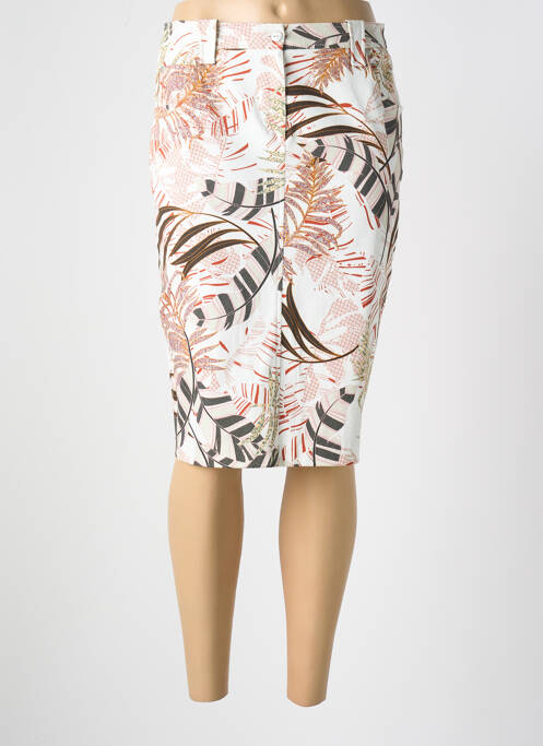 Fustă midi alb GUY DUBOUIS femeie