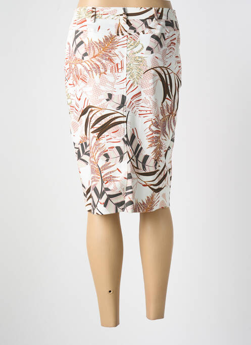 Fustă midi alb GUY DUBOUIS femeie