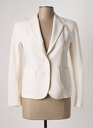 Sacou buzunare alb MAX MARA femeie