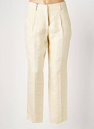 Pantalon drept bej MAX MARA femeie