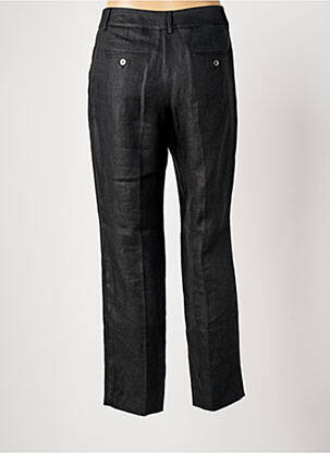 Pantalon drept țesătură poplin mărime normală negru MAX MARA femeie