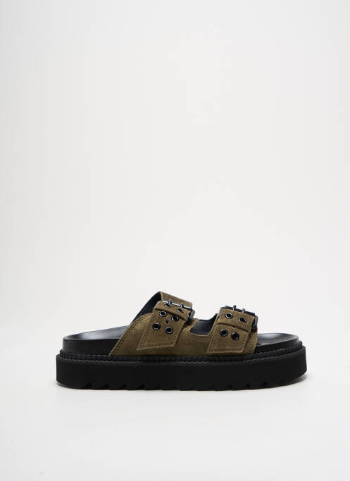 Mulete/Saboți verde FREE LANCE femeie