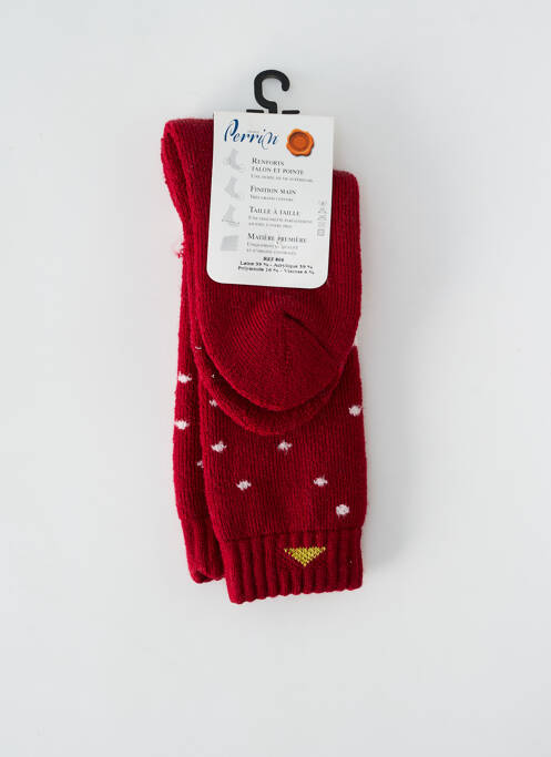 Șosete roșu PERRIN copil