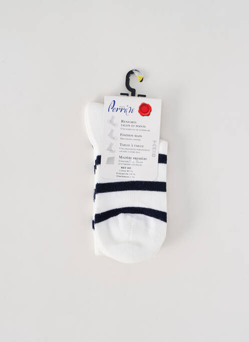Șosete alb PERRIN copil