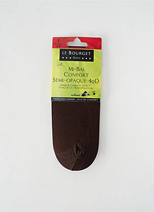 Șosete maro LE BOURGET femeie