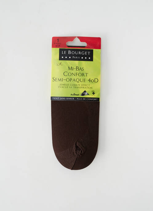 Șosete maro LE BOURGET femeie