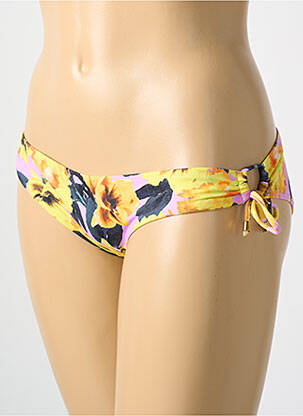 Chiloți de baie galben CYELL femeie