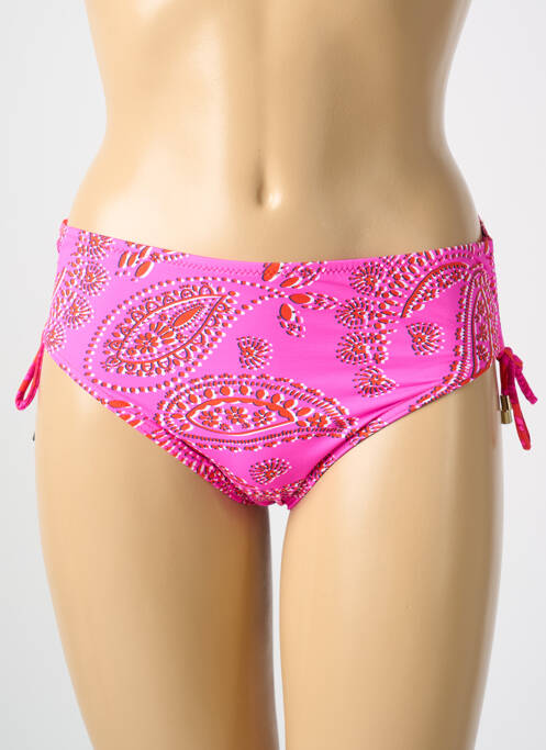 Chiloți de baie roz CYELL femeie