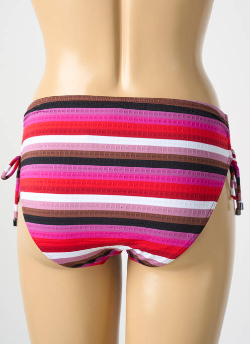 Chiloți de baie imprimeu dungi chiloți roz CYELL femme