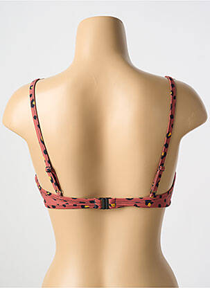 Sutien de costum de baie elasticitate top triunghiuri portocaliu CYELL femeie