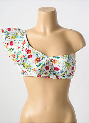 Sutien de costum de baie alb MILONGA femeie