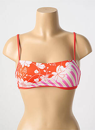 Sutien de costum de baie elasticitate top sutien modelat portocalie CYELL femeie