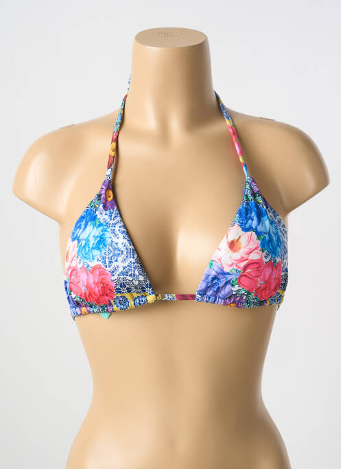 Sutien de costum de baie albastru MILONGA femeie