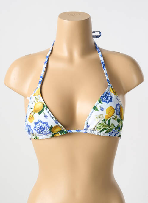 Sutien de costum de baie albastru MILONGA femeie