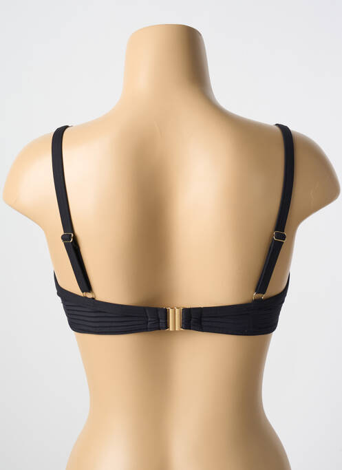 Sutien de costum de baie elasticitate sutien cupe întregi cu decolteu înalt negru CYELL femme