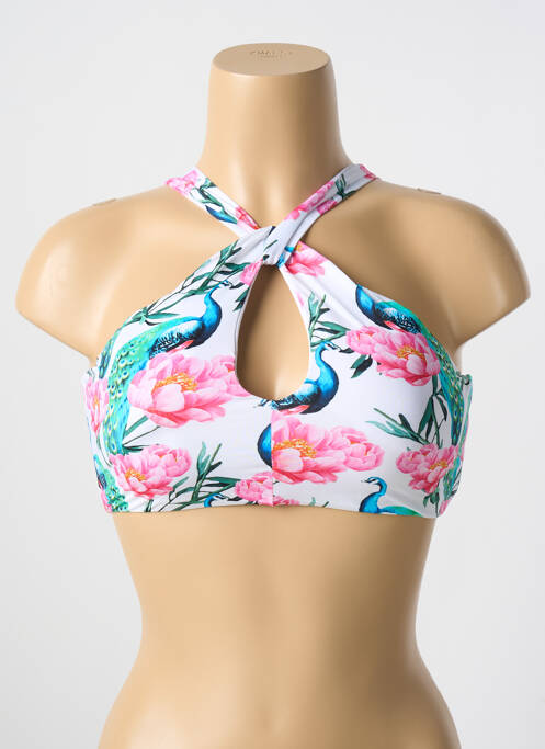 Sutien de costum de baie alb MALAI femeie