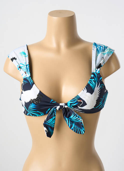 Sutien de costum de baie albastru MALAI femeie