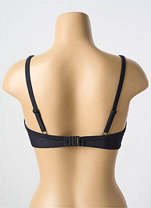 Sutien de costum de baie elasticitate sutien cupe întregi cu decolteu înalt negru CYELL femeie