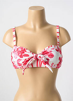 Sutien de costum de baie roșu MILONGA femeie