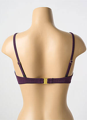 Sutien de costum de baie elasticitate top sutien modelat violet CYELL femeie