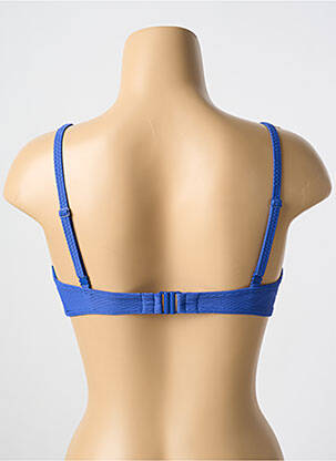 Sutien de costum de baie elasticitate top sutien modelat albastru CYELL femeie