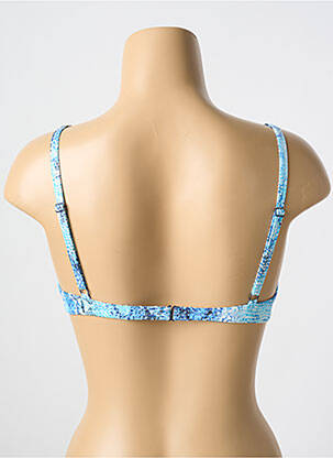 Sutien de costum de baie elasticitate top sutien modelat albastru CYELL femeie
