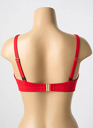 Sutien de costum de baie elasticitate top sutien modelat roșu CYELL femeie