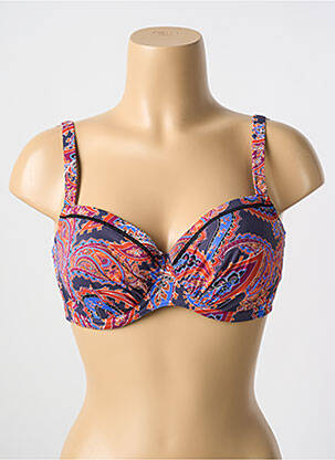 Sutien de costum de baie elasticitate top sutien modelat portocaliu CYELL femeie