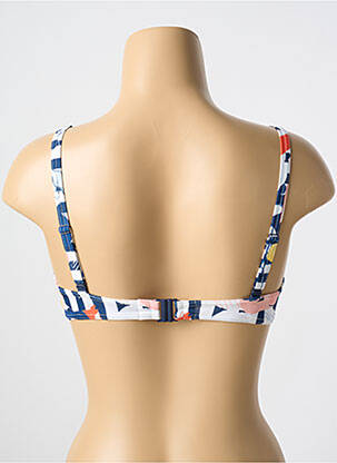 Sutien de costum de baie elasticitate top sutien modelat albastru CYELL femeie