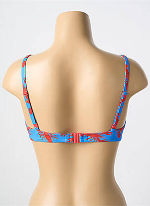 Sutien de costum de baie elasticitate top sutien modelat albastru CYELL femeie
