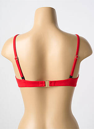 Sutien de costum de baie elasticitate top sutien modelat roșu CYELL femeie