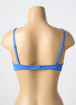 Sutien de costum de baie elasticitate top sutien modelat albastru CYELL femeie