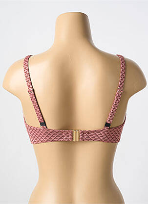 Sutien de costum de baie elasticitate top sutien modelat roz CYELL femeie