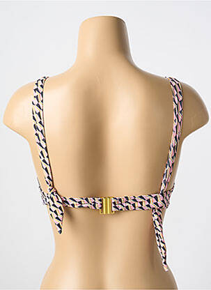 Sutien de costum de baie elasticitate top sutien push-up roz CYELL femeie