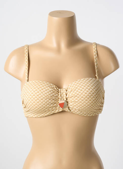 Sutien de costum de baie bej CYELL femeie