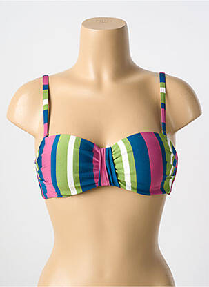 Sutien de costum de baie elasticitate top sutien modelat verde CYELL femeie