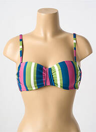 Sutien de costum de baie elasticitate top sutien modelat verde CYELL femme